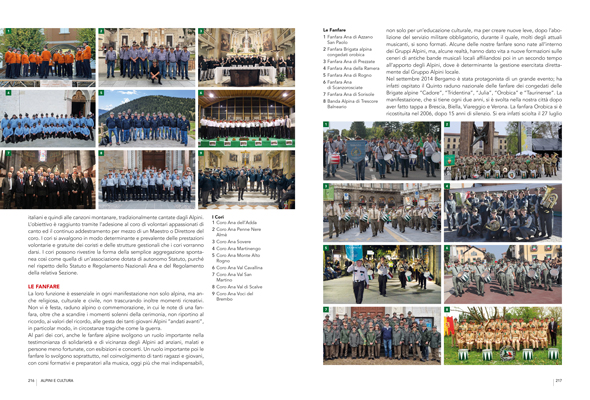 I Cori e le Fanfare